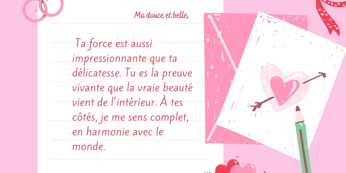 Lettres d'amour très touchantes