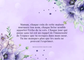 maman tu me manques