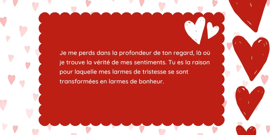 Messages d'amour pour elle touchants