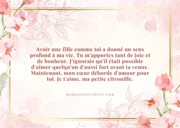 Messages d'amour pour ma fille