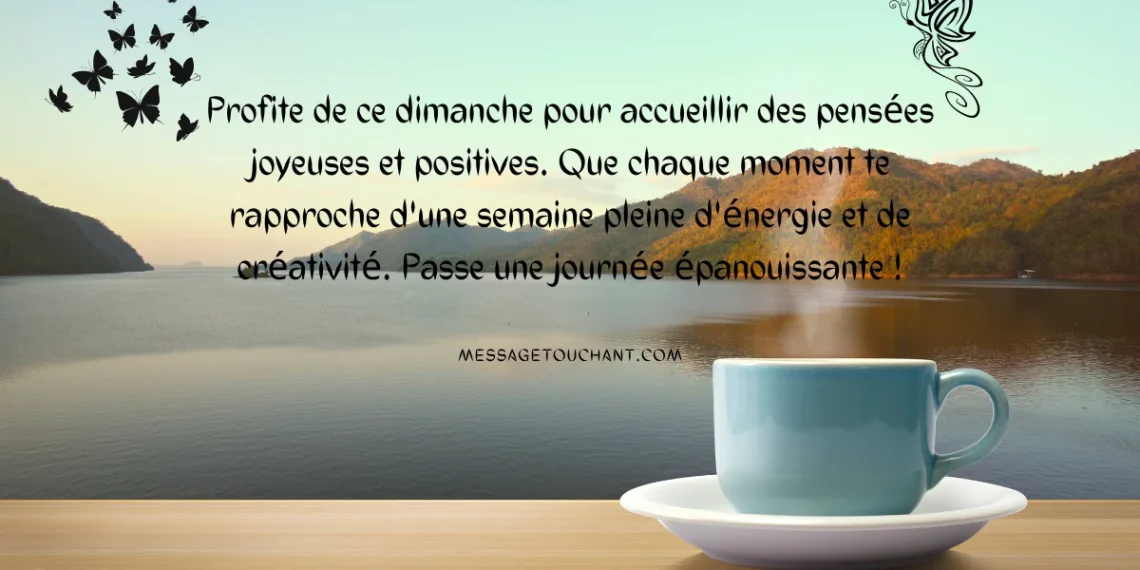 messages pour un bon dimanche