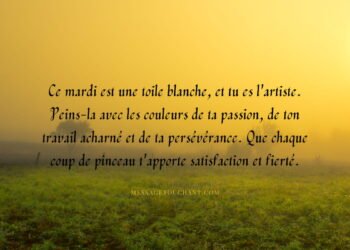 messages pour un bon mardi