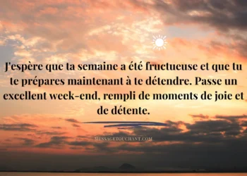 messages pour un bon samedi