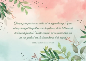 textes touchants pour sa belle-mère