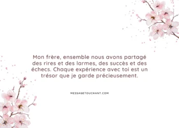 Textes touchants pour son frère