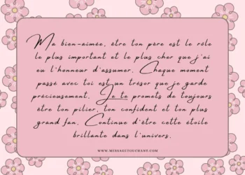 Lettres émouvantes d'un père à sa fille