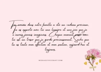 lettres pour ma belle-fille que j'aime